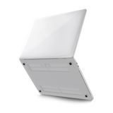 Coverzone MacBook Pro ile Uyumlu 14.2 inç A2442 A2779 A2992 Şeffaf Buzlu Kristal Sert Kılıf Üst Alt Tam Koruma Havalandırmalı İnce Hafif Mat Laptop Koruyucu Kapak Fluently Tasarım Şeffaf