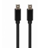 Coverzone Mini DisplayPort to Mini DisplayPort Kablo 1.8 Metre 4K Ultra HD Görüntü ve Ses Aktarım Kablosu Thunderbolt 1/2 Uyumlu MacBook iMac Monitör Projeksiyon | ZR134