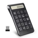 Coverzone Mini Sayısal Tuş Takımı, USB Bağlantılı Klavye, Nümerik Keypad, Sayı Girişi ve Hesap Makinesi Fonksiyonu, Kompakt Tasarım, Type-C Hızlı Veri Girişi, Siyah | ZR1273