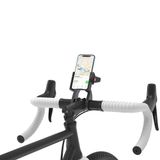 Coverzone Motosiklet Telefon Tutucu Gidon Bağlantılı 360° Dönebilen Evrensel Bisiklet Scooter ATV Telefon Standı Güçlü Kavrama Ayarlanabilir Mandallı Sıkıştırma Akıllı Telefon Tutacağı PB05-AV