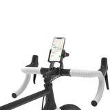 Coverzone Motosiklet Telefon Tutucu Gidon Bağlantılı 360° Dönebilen Evrensel Bisiklet Scooter ATV Telefon Standı Güçlü Kavrama Ayarlanabilir Mandallı Sıkıştırma Akıllı Telefon Tutacağı PB05-AV