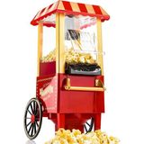 CoverZone MP85A | Patlamış Mısır Makinesi – Yağsız ve Sağlıklı Popcorn Yapma Makinesi, 5 Dakikada Hazır, Şeffaf Kapaklı, Kompakt Tasarım, Evde Sinema ve Film Geceleri Için Pratik Atıştırmalık Makinesi