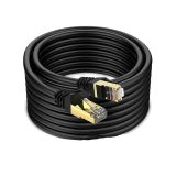 Coverzone Narita Cat 7 Ağ Kablosu, 10Gbps Ethernet Kablo, 1.5 Metre, Siyah