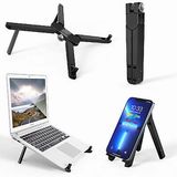 Coverzone Notebook Laptop Tablet Telefon Plastik Stand Masaüstü Tutucu Örümcek Model 4-15,6 inç PC Notebook Macbook Tablet Telefon Uyumlu Stand