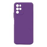 Coverzone Omix X700 İle Uyumlu Kamera Korumalı Premier Silikon Arka Kapak Telefon Kılıfı Mor
