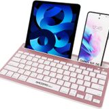 Coverzone Onezero Bluetooth Klavye Multi Fonksiyonel Kablosuz Klavye iPad ile uyumlu Tablet Akıllı Telefon MacBook ile uyumlu Android iOS Windows ile uyumlu Entegre Stand Tutuculu Türkçe Klavye ZR20