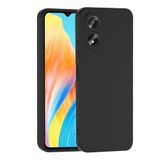 Coverzone Oppo A38 İle Uyumlu Kılıf Z-Mara Lansman Vieri Tam Koruma Arka Kapak Kamera Koruma Çıkıntılı Pürüzsüz Yüzey Siyah