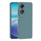 Coverzone Oppo A60 İle Uyumlu Kılıf Z-Mara Lansman Vieri Tam Koruma Arka Kapak Kamera Koruma Çıkıntılı Pürüzsüz Yüzey Koyu Yeşil