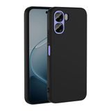 Coverzone Oppo A6T İle Uyumlu Kılıf Z-Mara Lansman Vieri Tam Koruma Arka Kapak Kamera Koruma Çıkıntılı Pürüzsüz Yüzey Oppo A6T kılıf Siyah