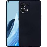 Coverzone Oppo Reno 7 4g Ile Uyumlu Kılıf Premier Silikon Kapak Siyah