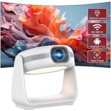 Coverzone Otomatik Focus Yüksek Lümen Tam Yüksek Çözünürlüklü 3D Desteği LCD Android Wifi Bluetooth 4K Projeksiyon Cihazı