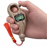 Coverzone Parmak Tipi Dijital Zikirmatik Elektronik Tesbih Sayacı LED Işıklı Reset Tuşlu LCD Ekranlı Zikir Sayacı Namaz Tesbihi Tally Counter Parmak Sayaç Zikir Sayma Aparatı Taşınabilir | NT-808