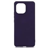 Coverzone Premier Xiaomi Mi 11 İle Uyumlu Premier Silikon Arka Kapak Kılıf Lacivert