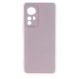 Coverzone Premier Xiaomi Mi 12 İle Uyumlu Kılıf Premier Silikon Kapak Rosegold