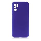 Coverzone Premier Xiaomi Poco M3 Pro İle Uyumlu Kılıf Premier Silikon Arka Kapak Saks Mavi
