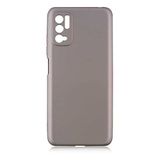 Coverzone Premier Xiaomi Redmi Note 10 5G İle Uyumlu Kılıf Premier Silikon Arka Kapak Gold