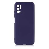 Coverzone Premier Xiaomi Redmi Note 10 5G İle Uyumlu Kılıf Premier Silikon Arka Kapak Lacivert