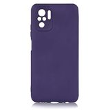 Coverzone Premier Xiaomi Redmi Note 10 İle Uyumlu Kılıf Premier Silikon Arka Kapak Lacivert