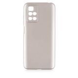 Coverzone Premier Xiaomi Redmi Note 11 4G İle Uyumlu Kılıf Premier Silikon Kapak Gold
