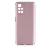Coverzone Premier Xiaomi Redmi Note 11 4G İle Uyumlu Kılıf Premier Silikon Kapak Rosegold