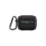 Coverzone Pro Ile Uyumlu Kılıf Kulaklık Koruyucu Airbag Tpu Çengelli Siyah