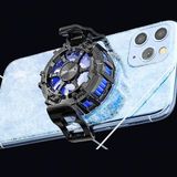 Coverzone Profesyonel Kablolu Yarı iletken Şok Buzlama Telefon Soğutucu Fan Hem Magnetic Hem Kıskaçlı Gamer Oyuncu Radyatör Şok Soğutma Fanı Yeni Nesil Teknoloji Soğutma Fanı (J80)
