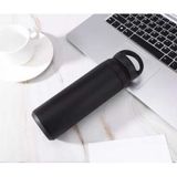 Coverzone Profesyonel Kahve Termosu Paslanmaz Çelik 500ml Termos Suluk Gezi Piknik için Modern Tasarım Ev İş Okul Spor Kullanımına Uygun Su Çay Kahve Çok Amaçlı Kullanım Travel 500 (Siyah)