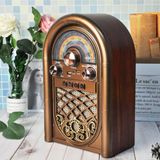 CoverZone R-1950-BTL Retro Radyo Bordo Taşınabilir Bluetooth Hoparlör