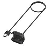 Coverzone Redmi Watch İle Uyumlu Giyilebilir Akıllı Saat Şarjı Aleti Manyetik Şarj Adaptörü Redmi Watch İle Uyumlu USB Şarj Kablosu (Siyah)
