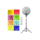 Coverzone Rgb Led Aydınlatma Kumandalı Yayıncı Işık Youtuber Twich Ürün Göresel Fotoğraf Tripodlu 114cm 45 Inç