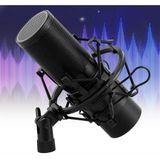 Coverzone RGB LED Profesyonel USB Kondansatör Mikrofon – 24 Bit / 96kHz, Kardioid, Tak-Çalıştır, Tripod Dahil, Podcast, Oyun ve Yayın için | Q9
