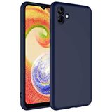 Coverzone Samsung Galaxy A04 İle Uyumlu Kılıf Z-Mara Lansman Vieri Tam Koruma Arka Kapak Kamera Koruma Çıkıntılı Pürüzsüz Yüzey Lacivert