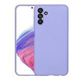 Coverzone Samsung Galaxy A04S İle Uyumlu Kılıf Z-Mara Lansman Vieri Tam Koruma Arka Kapak Kamera Koruma Çıkıntılı Pürüzsüz Yüzey Lila