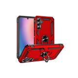 Coverzone Samsung Galaxy A05S Uyumlu Kılıf Z-Vega Shockproof Standlı Yüzük Tutuculu Mega Case Kapak