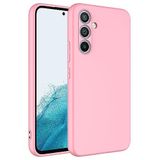 Coverzone Samsung Galaxy A14 İle Uyumlu Kılıf Z-Mara Lansman Vieri Tam Koruma Arka Kapak Kamera Koruma Çıkıntılı Pürüzsüz Yüzey Pembe