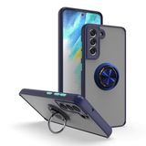 Coverzone Samsung Galaxy A22 ile uyumlu Kılıf Thunder Hux Yüzüklü Kapak Şık ve Dekoratif Model Stand Olabilen 360° Dönebilen Yüzük Aparatı ve Kamera Korumalı Yükseltilmiş Thunder Hux Kapak