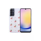 Coverzone Samsung Galaxy A25 İle Uyumlu Kılıf Airbag Köşeli Şeffaf Baskılı Z-Kutup