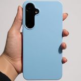 Coverzone Samsung Galaxy A26-A16 İle Uyumlu Yüksek Kalite Özel Tasarım Kadife İç Yüzey Lansman Silikon Premium Telefon Kılıfı-SD02-Bebek Mavisi