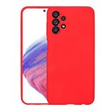 Coverzone Samsung Galaxy A33 5G İle Uyumlu Kılıf Z-Mara Lansman Vieri Tam Koruma Arka Kapak Kamera Koruma Çıkıntılı Pürüzsüz Yüzey Kırmızı