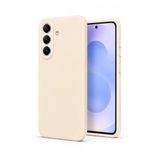 Coverzone Samsung Galaxy A36 İle Uyumlu Kılıf Z-Mara Lansman Vieri Tam Koruma Arka Kapak Kamera Koruma Çıkıntılı Pürüzsüz Yüzey Krem