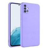 Coverzone Samsung Galaxy A71 İle Uyumlu Kılıf Z-Mara Lansman Vieri Tam Koruma Arka Kapak Kamera Koruma Çıkıntılı Pürüzsüz Yüzey Lila