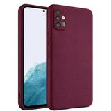 Coverzone Samsung Galaxy A71 İle Uyumlu Kılıf Z-Mara Lansman Vieri Tam Koruma Arka Kapak Kamera Koruma Çıkıntılı Pürüzsüz Yüzey Mor