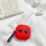CoverZone Samsung Galaxy Buds 2 ile Uyumlu Karakter Görünümlü Cartoon Kılıf Red Dog