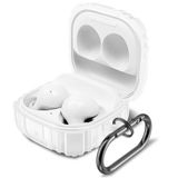 Coverzone Samsung Galaxy Buds 2 Pro ile uyumlu Kulaklık Kılıf Darbeye Dayanıklı Fundamental Sert Koruyucu Toz ve Kirden Koruyan Galaxy Buds 2 Pro ile uyumlu Kılıf Beyaz
