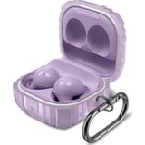 Coverzone Samsung Galaxy Buds 2 Pro Ile Uyumlu Kulaklık Kılıf Fundamental Sert Koruyucu Kılıf Mor