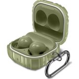 Coverzone Samsung Galaxy Buds 2 Pro Ile Uyumlu Kulaklık Kılıf Fundamental Sert Koruyucu Kılıf Yeşil