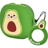 CoverZone Samsung Galaxy Buds Pro 2 ile Uyumlu Karakter Görünümlü Cartoon Kılıf Avakado