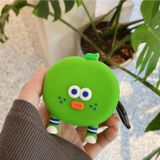 Coverzone Samsung Galaxy Buds Pro 2 Ile Uyumlu Karakter Görünümlü Cartoon Kılıf Green Tomato