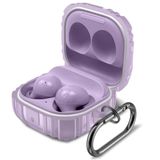 Coverzone Samsung Galaxy Buds Pro 2 ile uyumlu Kulaklık Kılıf Darbeye Dayanıklı Fundamental Sert Koruyucu Toz ve Kirden Koruyan Galaxy Buds Pro 2 ile uyumlu Kılıf Lila