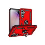 Coverzone Samsung Galaxy S23 Fe Uyumlu Kılıf Z-Vega Shockproof Standlı Yüzük Tutuculu Mega Case Kapak